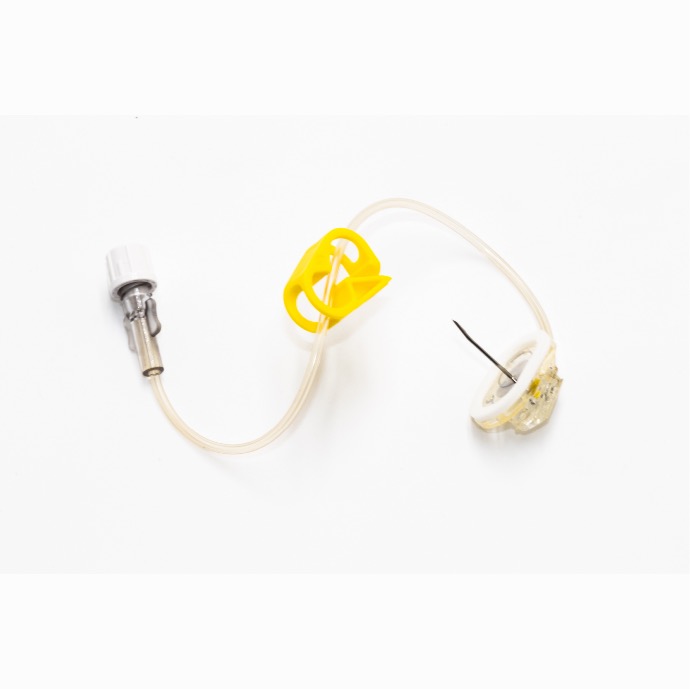 Aguja para infusión de seguridad SafeStep 20Ga X 1" (2.54cm)